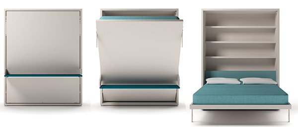 Opklapbed met bureau Penelope BedHabits 1